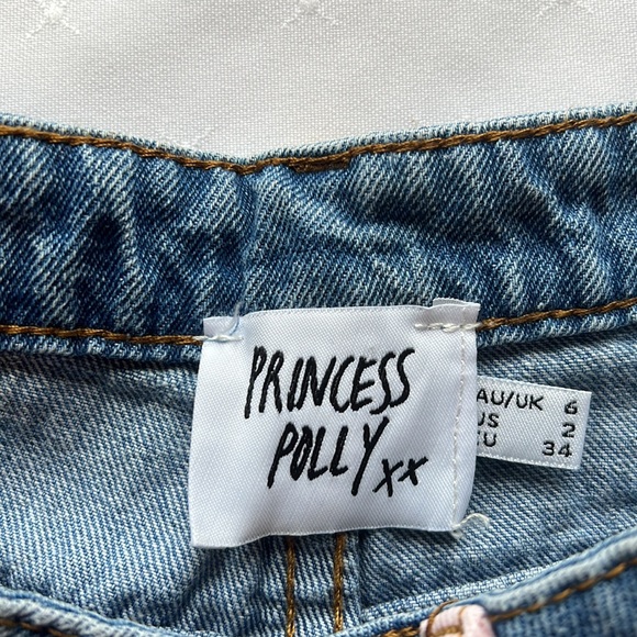 Princess Polly Briella Colourblock Shorts - Picture 2 of 5